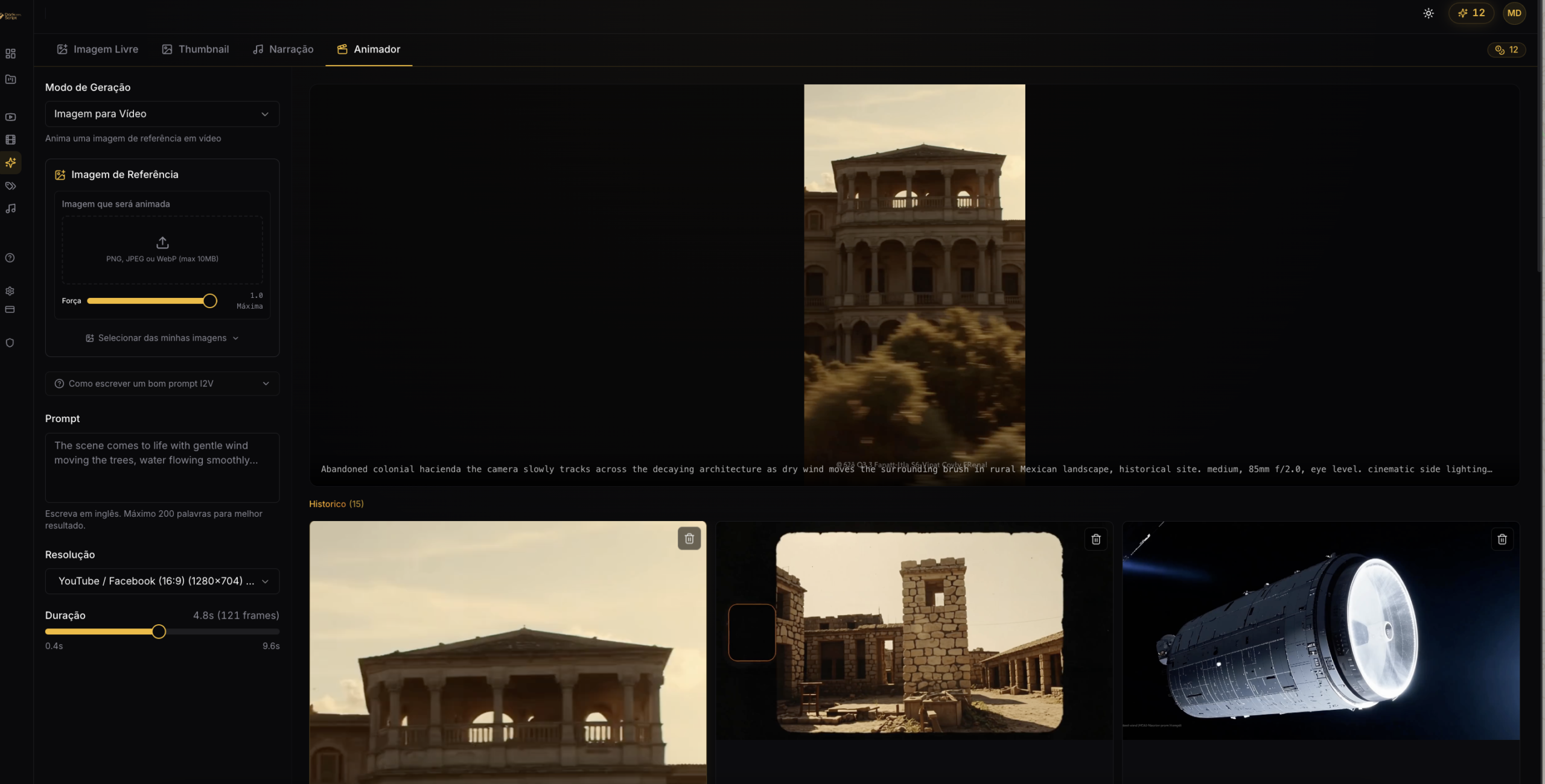 DarkScript AI - Animador de Imagens